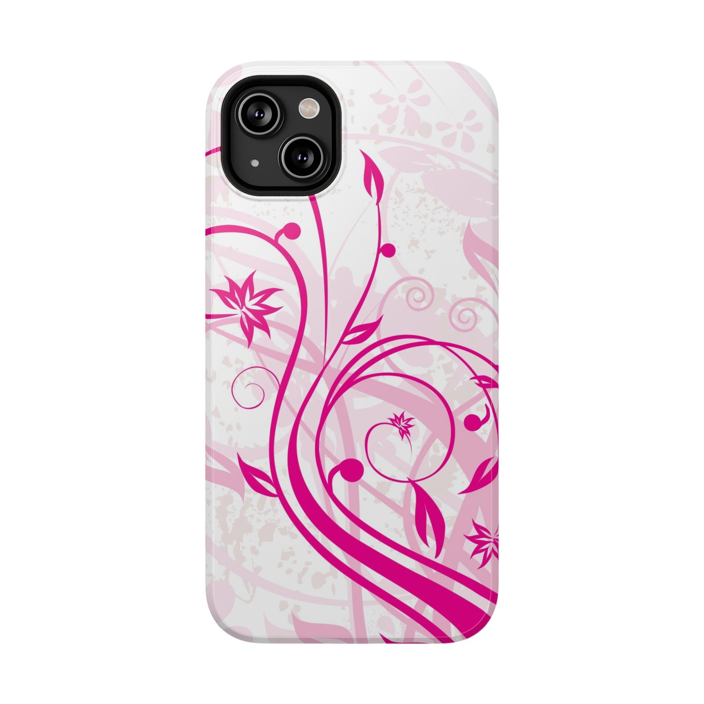 Flora Fuchsia Tough iPhone Case