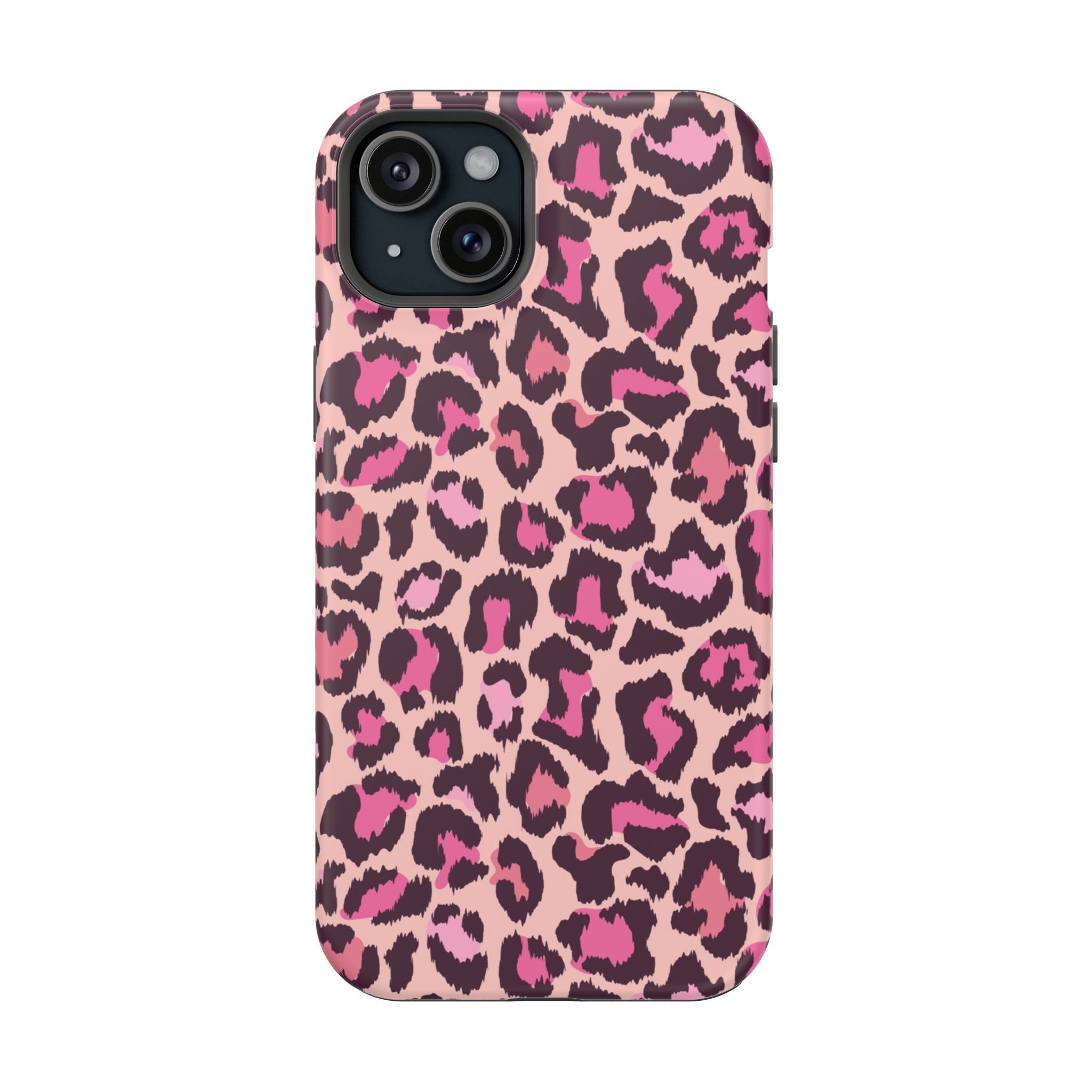 Pink Leopard Tough iPhone Case