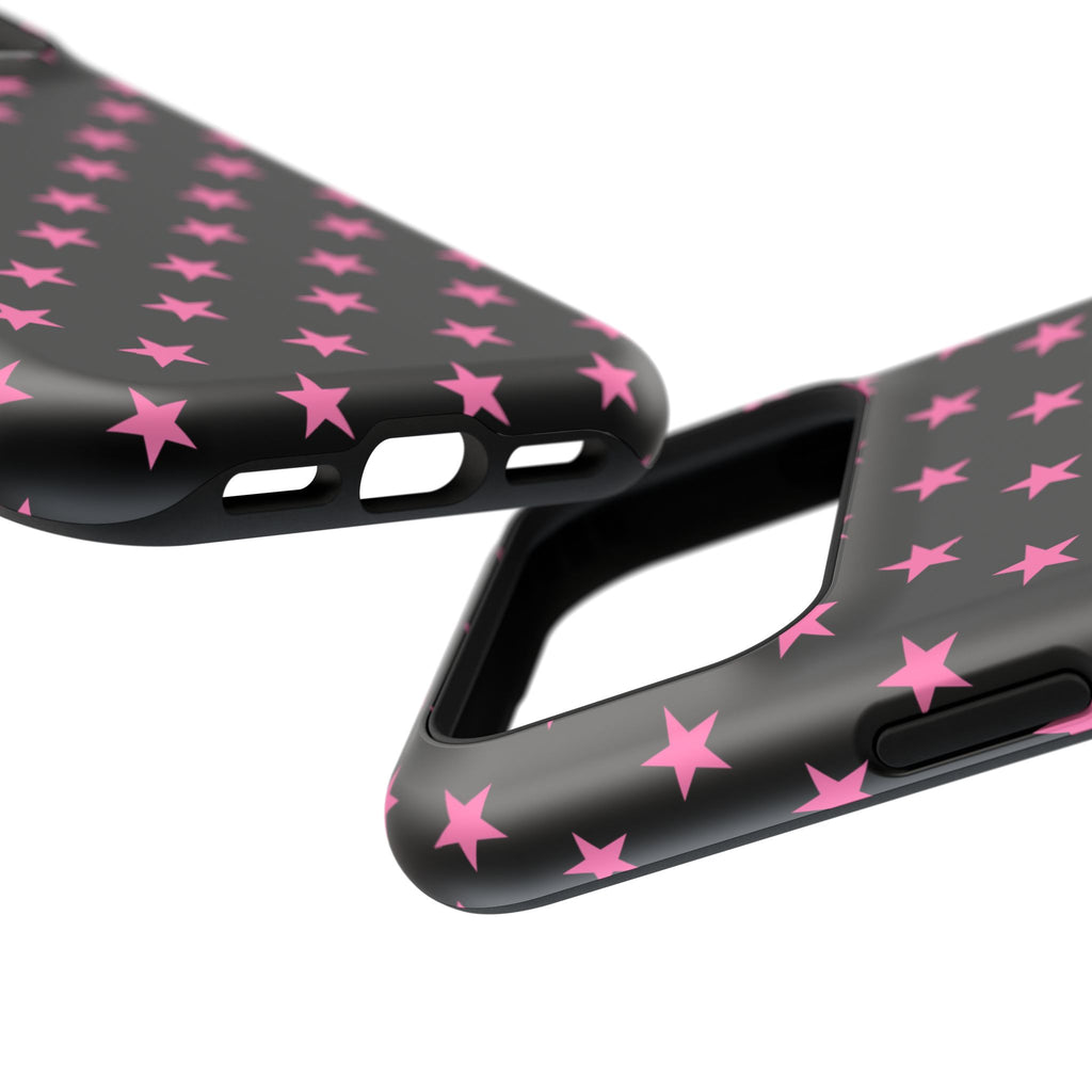 Pink Stars Tough iPhone Case