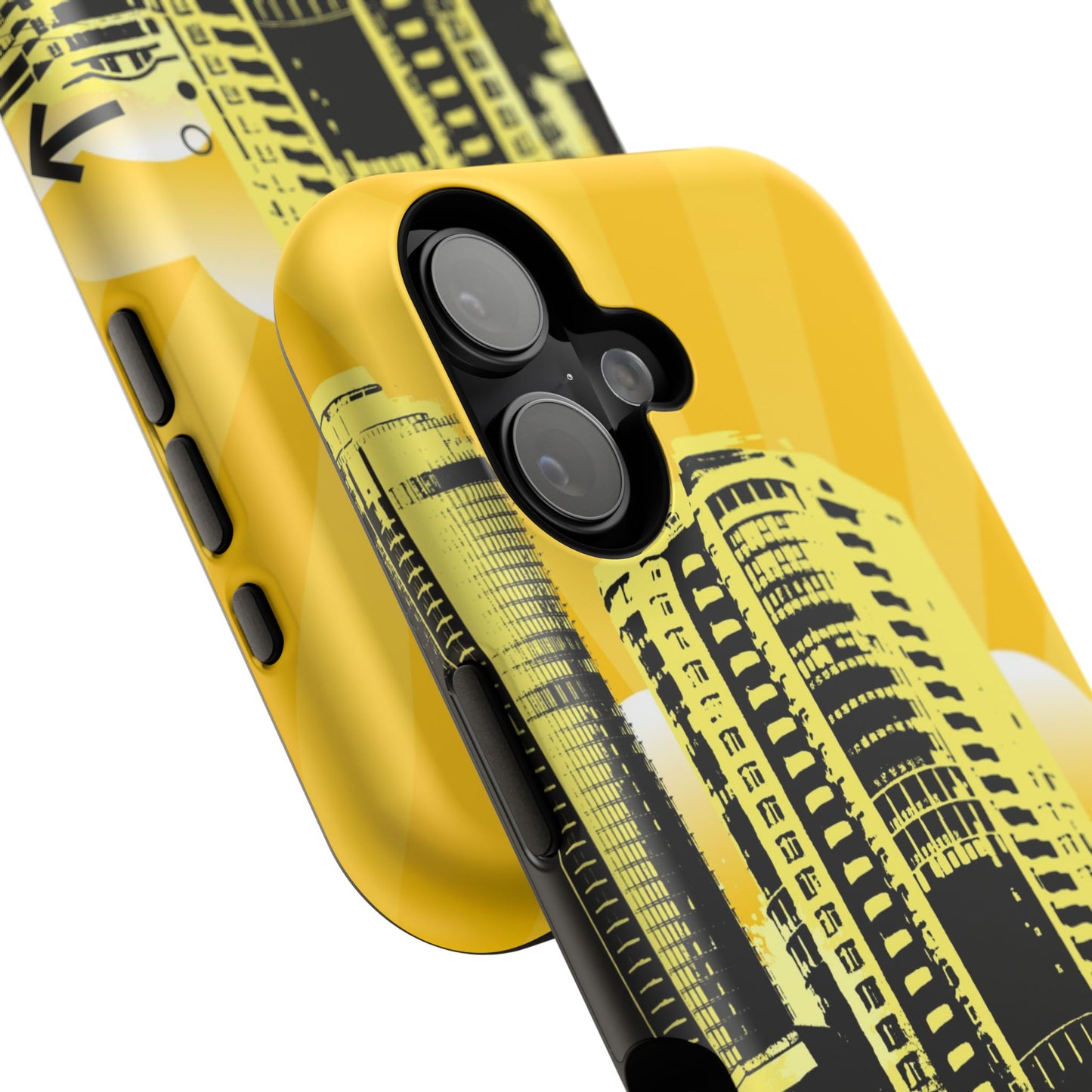 Yellow City Tough iPhone Case