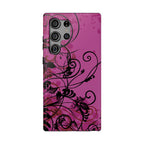 Midnight Petals Tough Samsung Case
