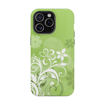 Green Mood Tough iPhone Case