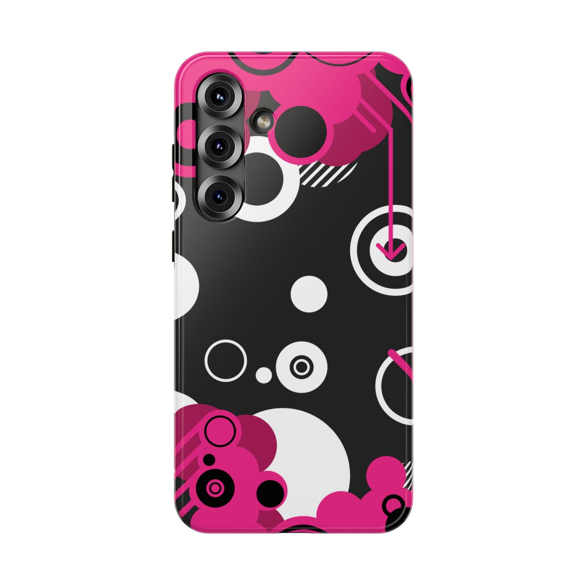 Pink Arrow Tough Samsung Case