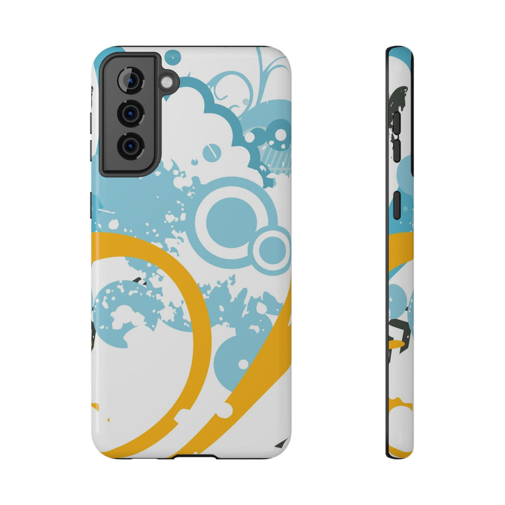 Cloud Circuit Tough Samsung Case