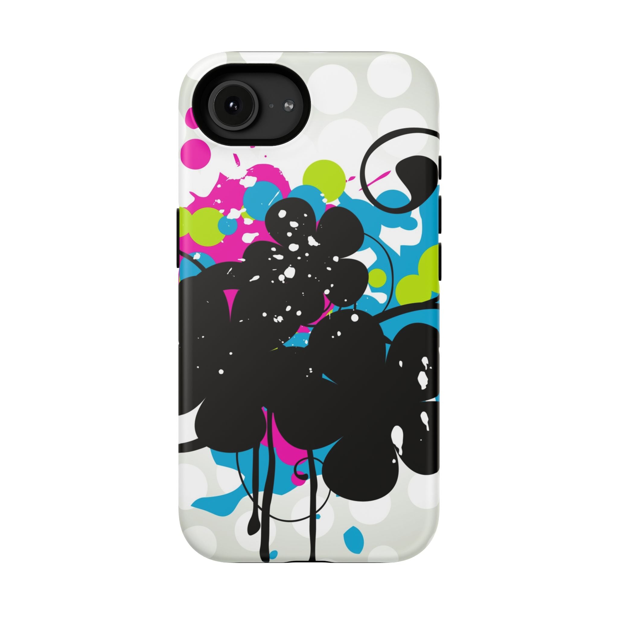 Electric Bloom Tough iPhone Case