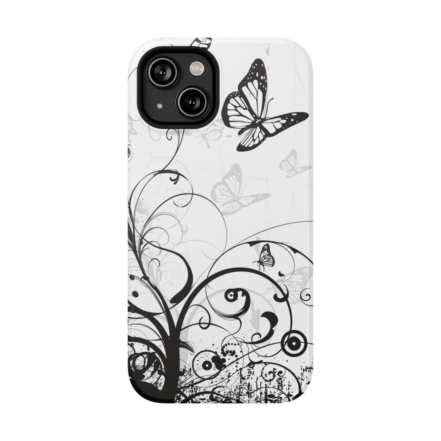 Night Flutter Tough iPhone Case