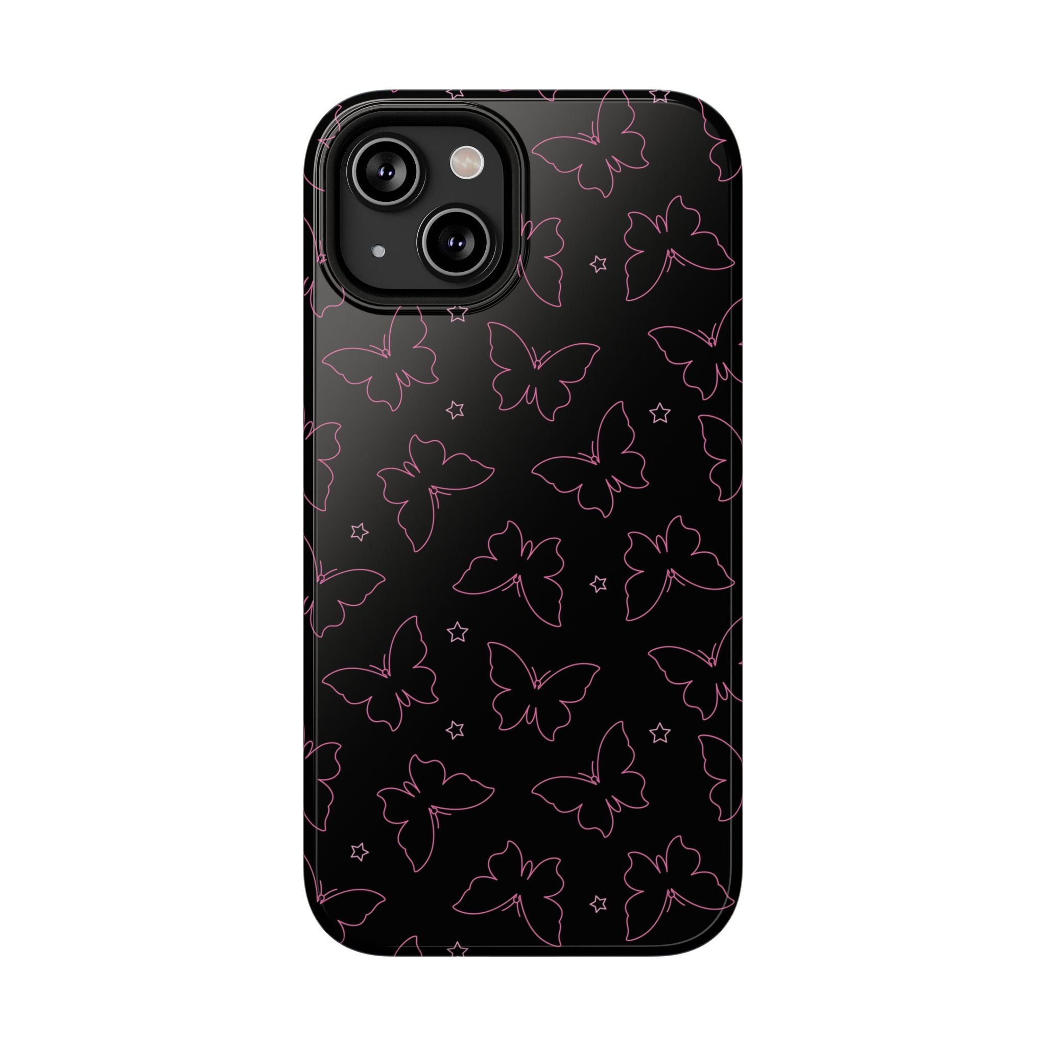 Midnight Flutter Tough iPhone Case