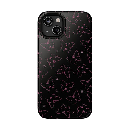 Midnight Flutter MagSafe Tough iPhone Case