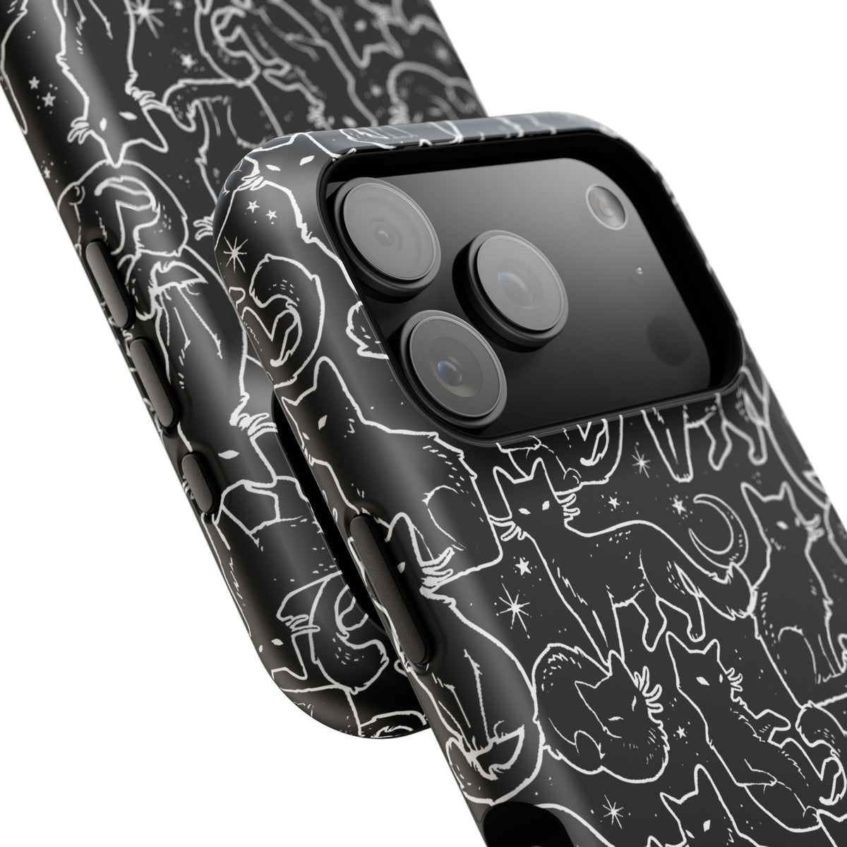 Black Cats MagSafe Tough iPhone Case