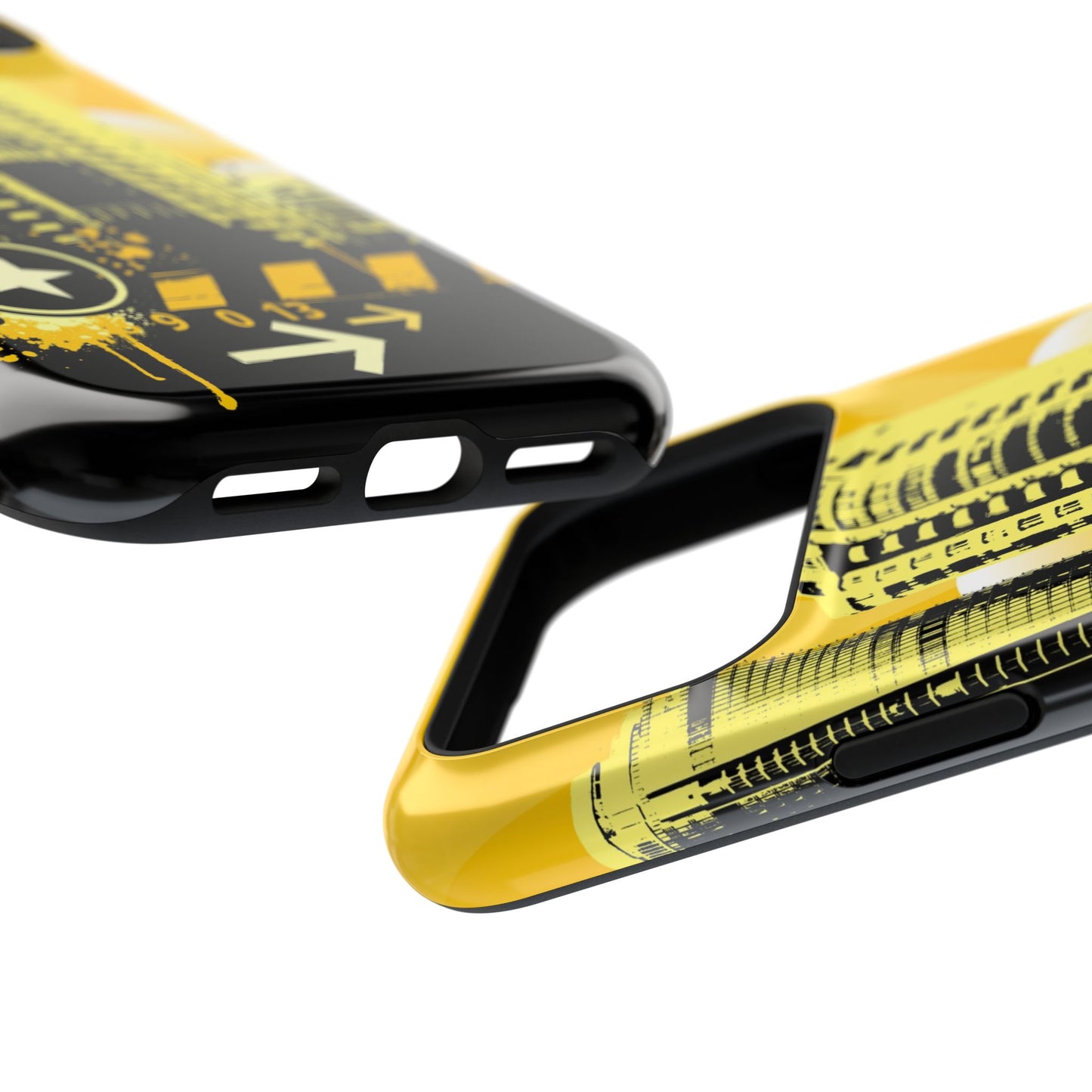 Yellow City Tough iPhone Case