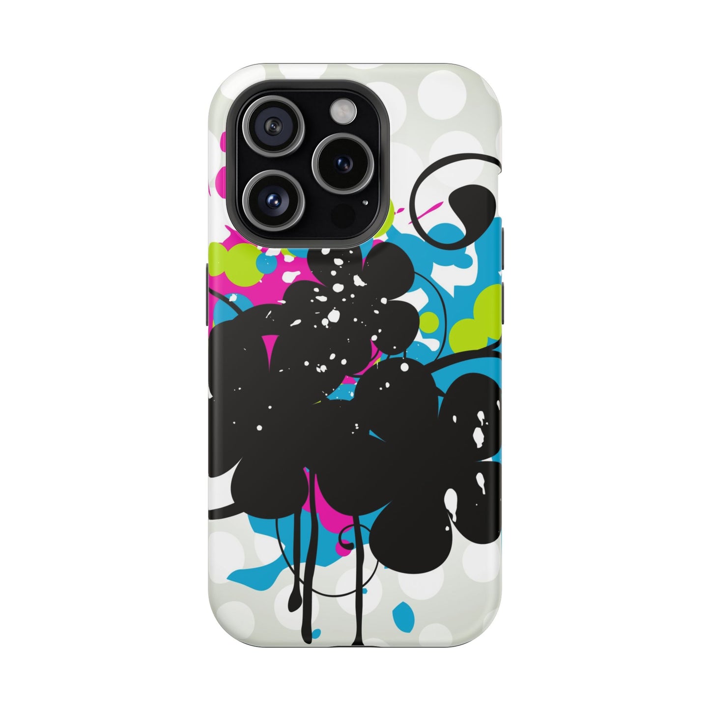 Electric Bloom Tough iPhone Case