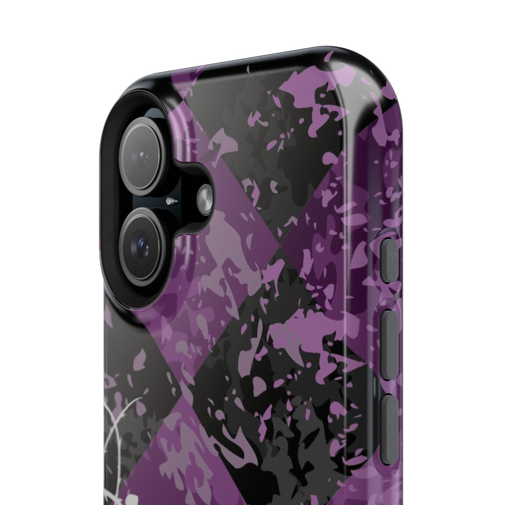 Checkered Rose Tough iPhone Case