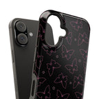 Midnight Flutter Tough iPhone Case