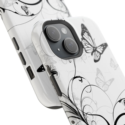 Night Flutter Tough iPhone Case