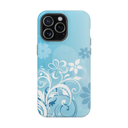 Blue Mood Tough iPhone Case