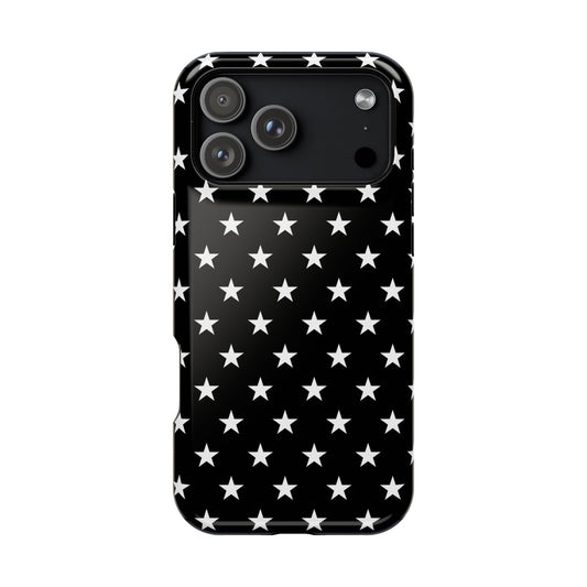 Black Stars MagSafe Tough iPhone Case