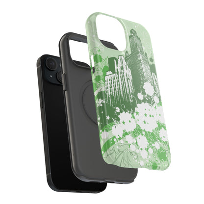 Green City Tough iPhone Case