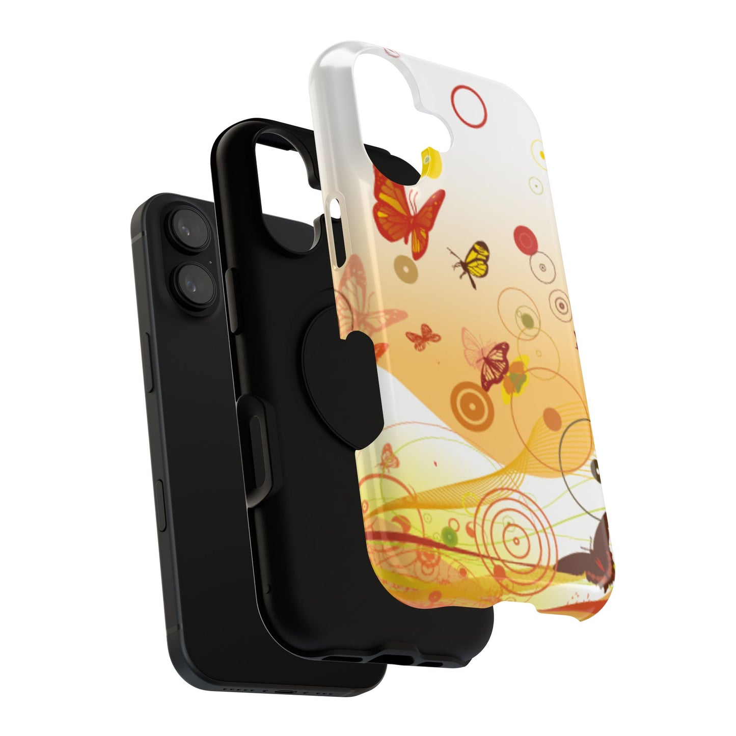 Amber Wings Tough iPhone Case