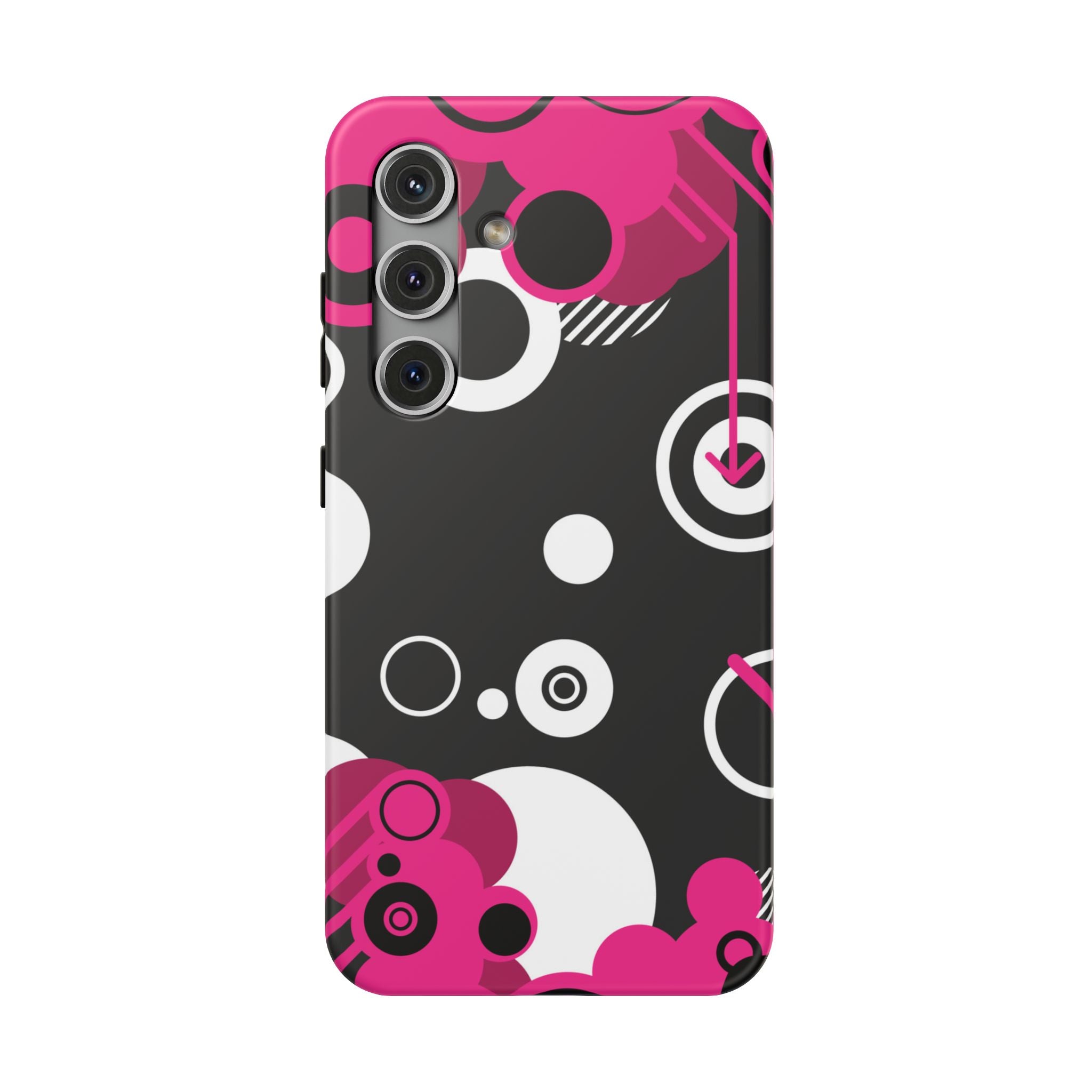 Pink Arrow Tough Samsung Case