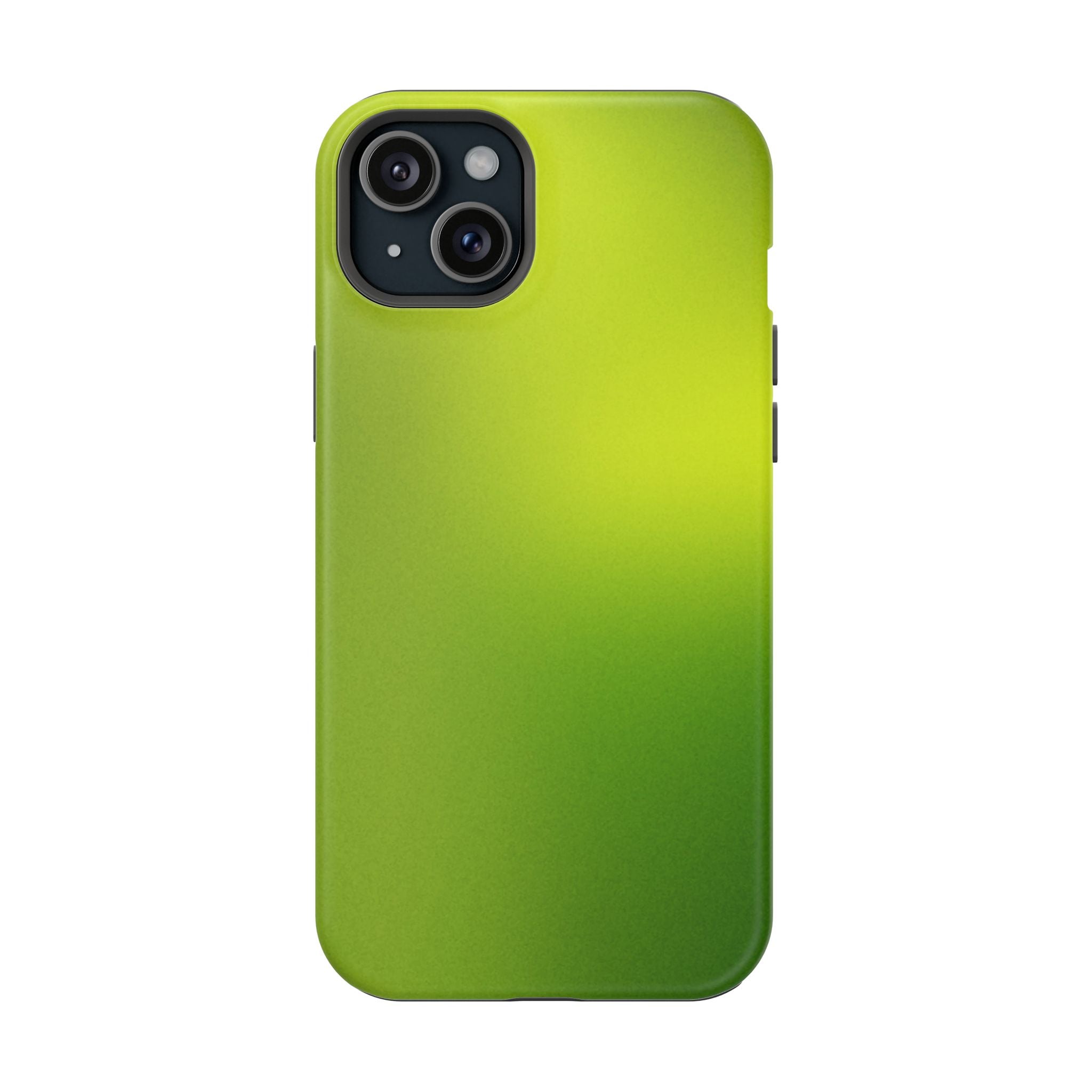 Lime Glow Tough iPhone Case
