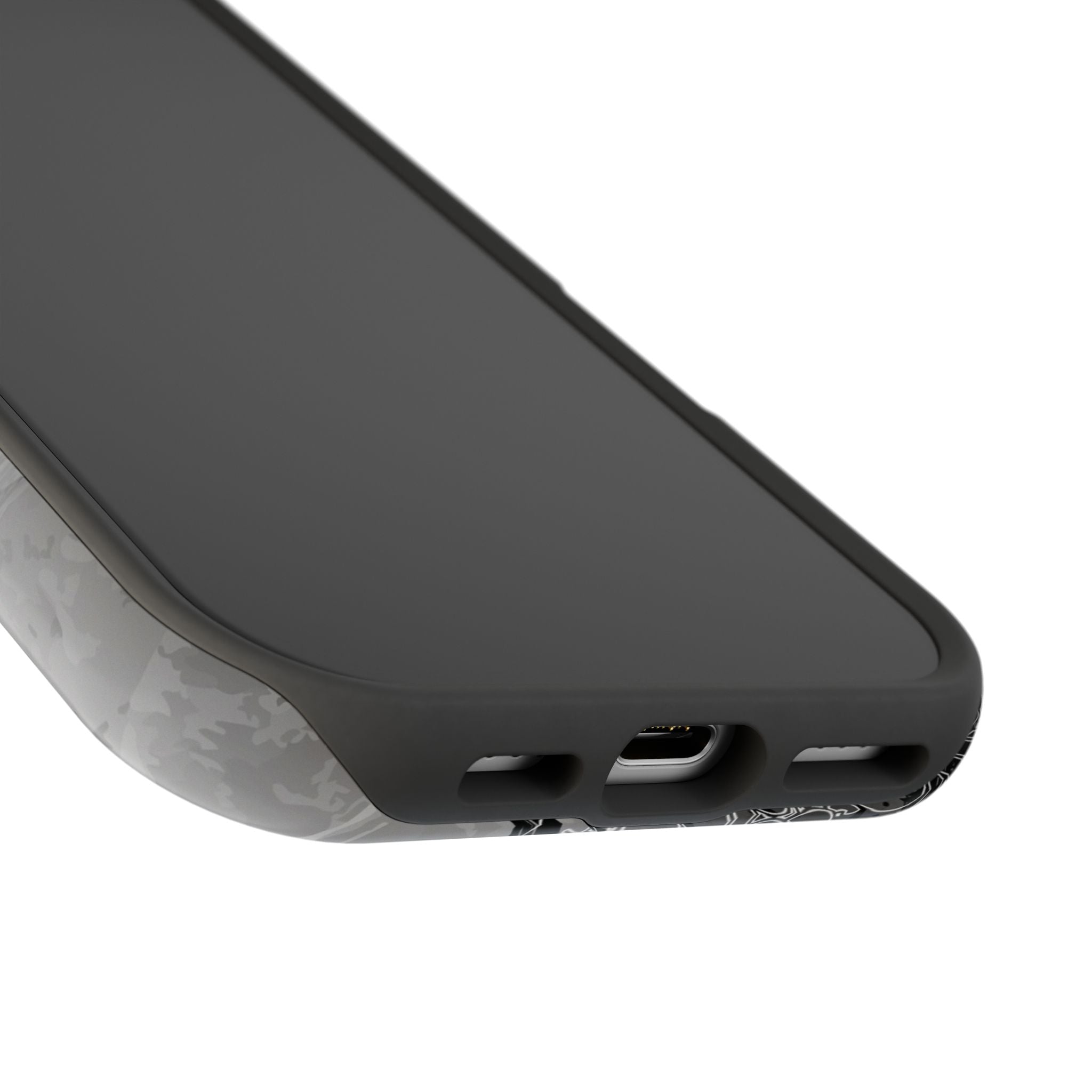 Charcoal Echo Tough iPhone Case