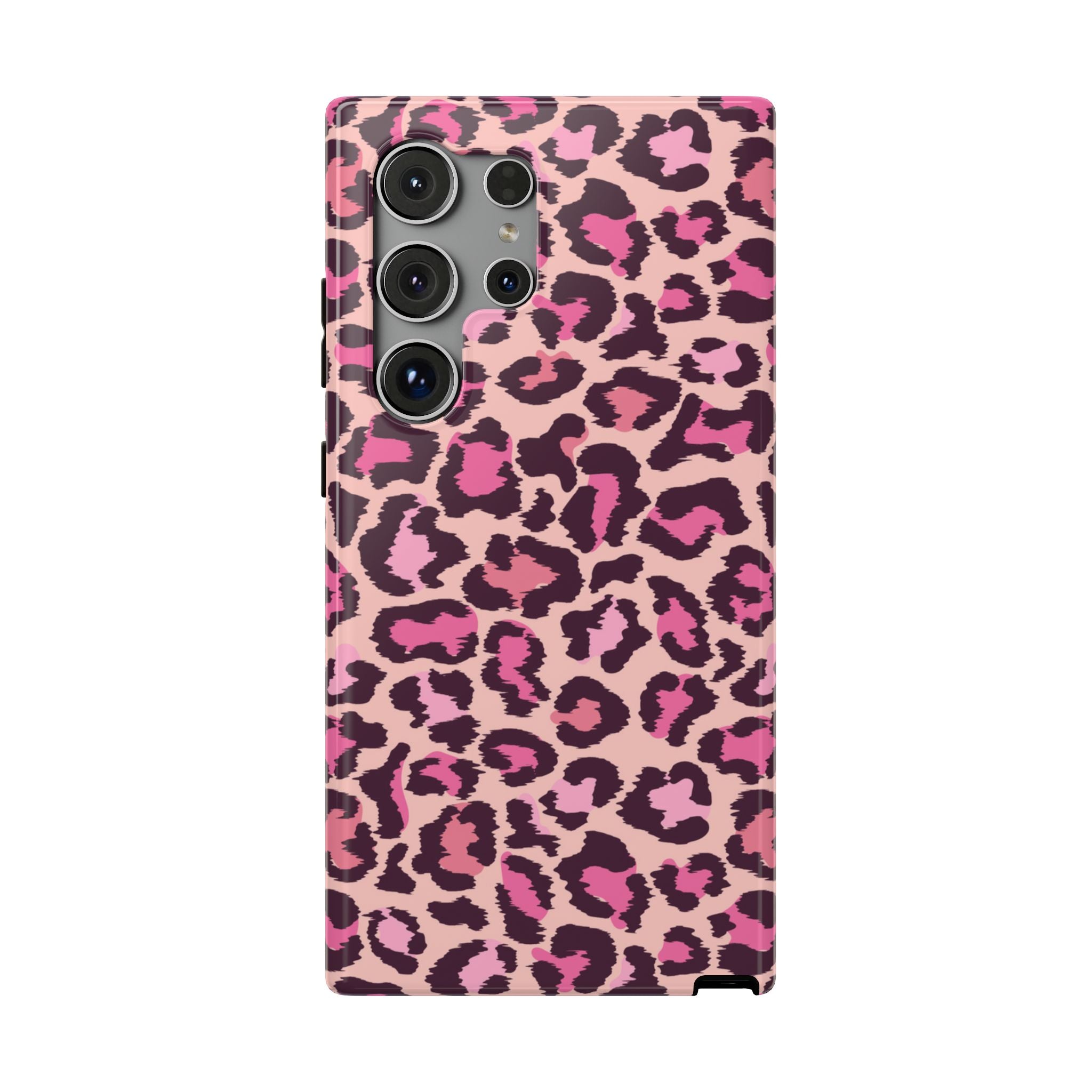 Pink Leopard Tough Samsung Case