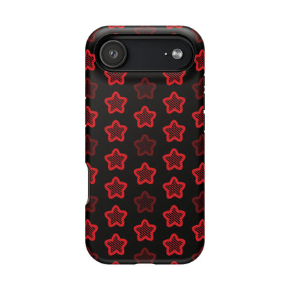 Red Stars Tough iPhone Case