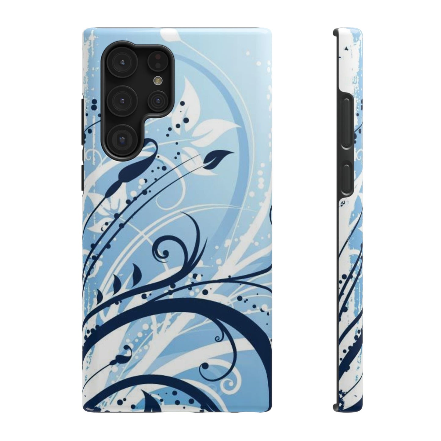 Bloom in Blue Tough Samsung Case