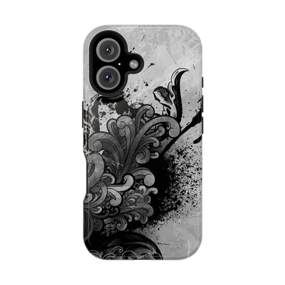 Charcoal Echo Tough iPhone Case