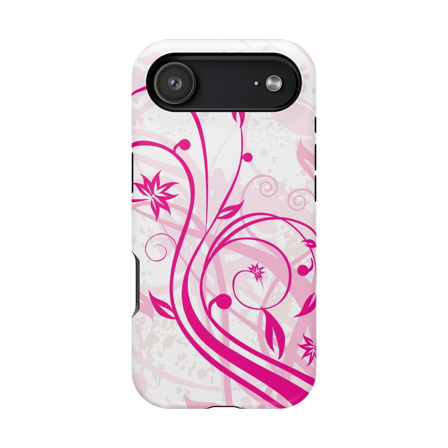 Flora Fuchsia Tough iPhone Case