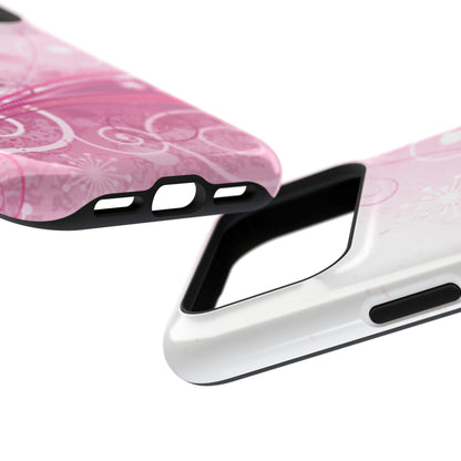 Faded Petals Tough iPhone Case