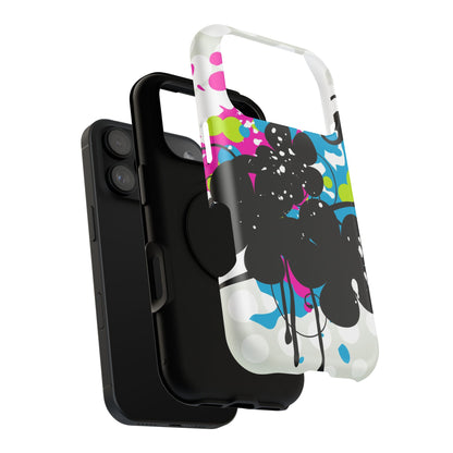 Electric Bloom Tough iPhone Case