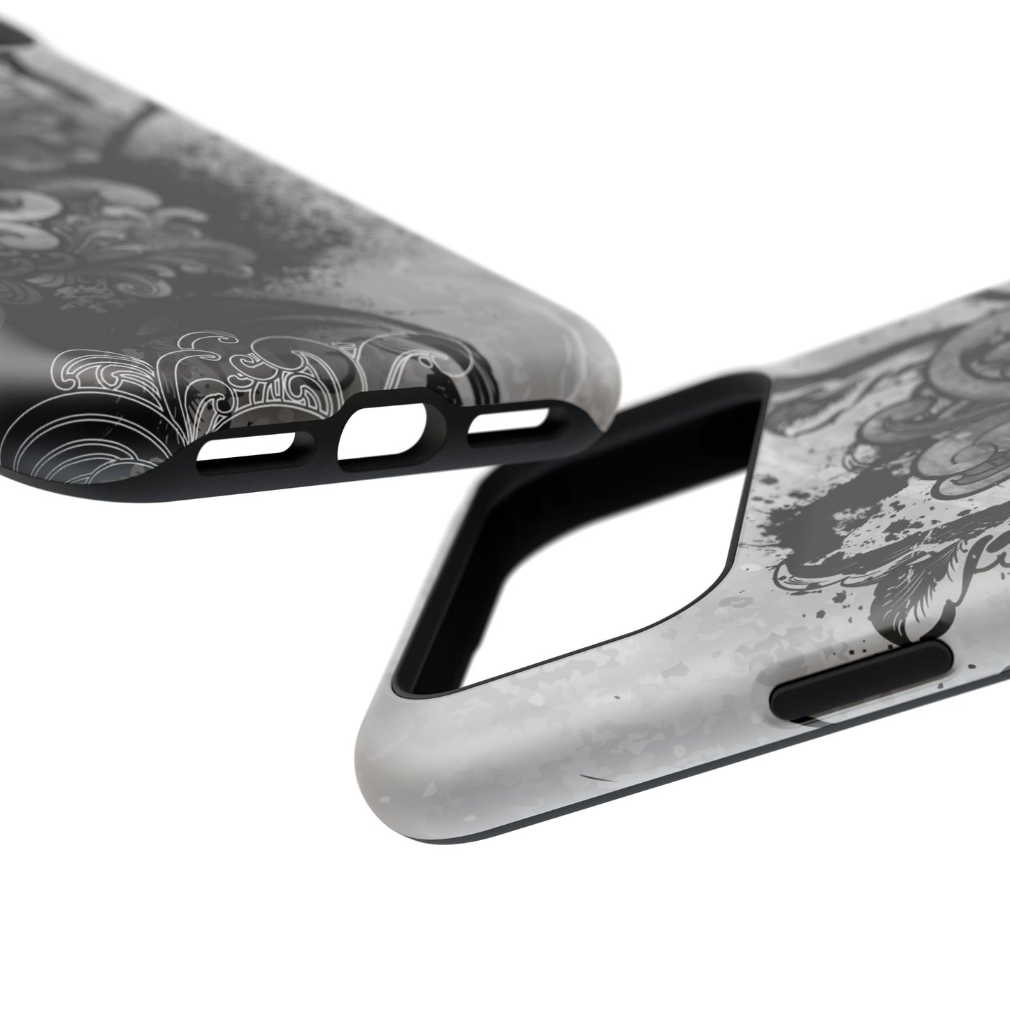 Charcoal Echo Tough iPhone Case