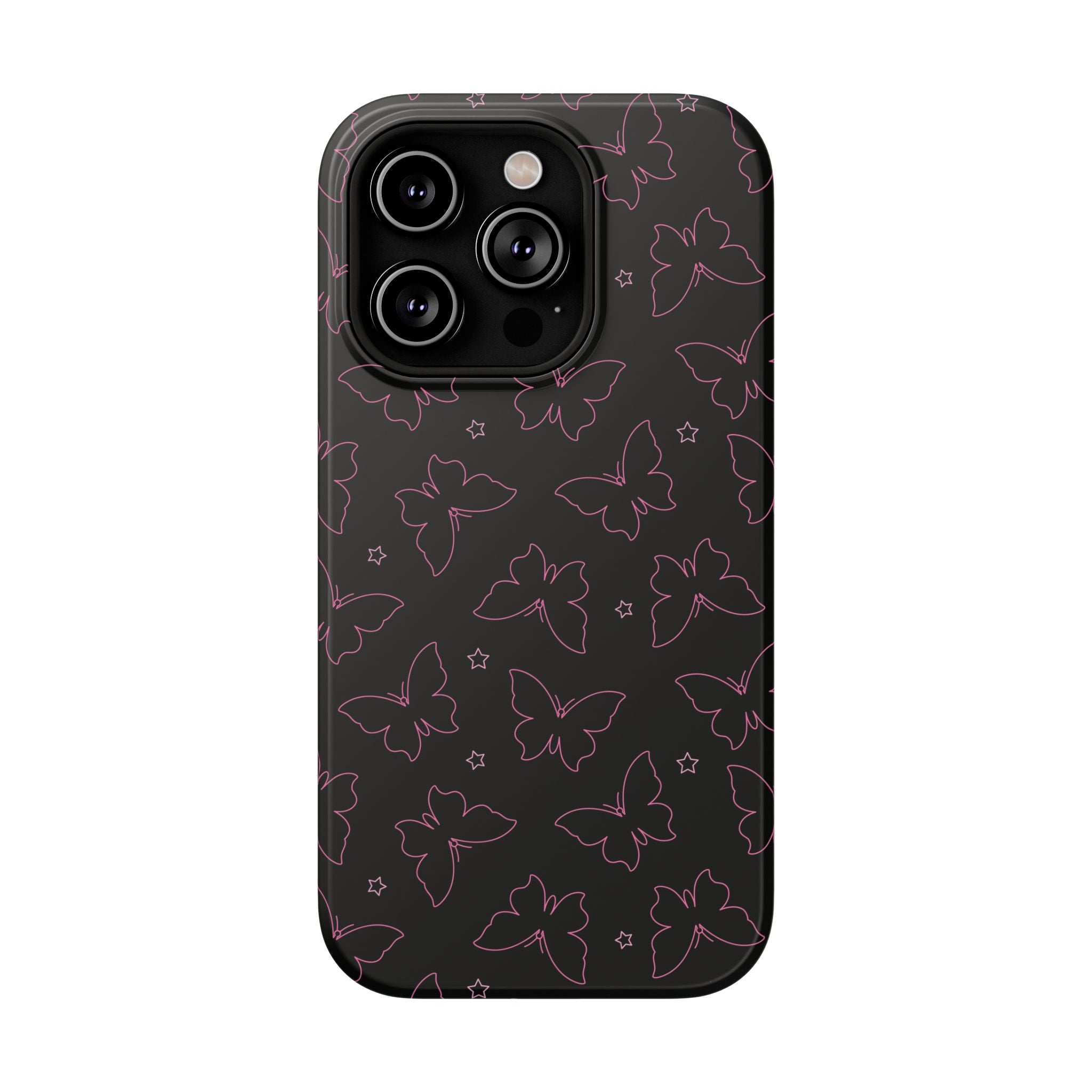Midnight Flutter Tough iPhone Case