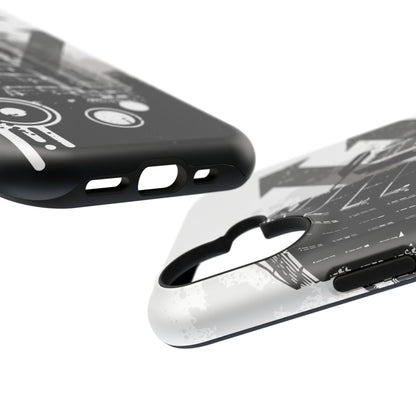 Monochrome City Tough iPhone Case