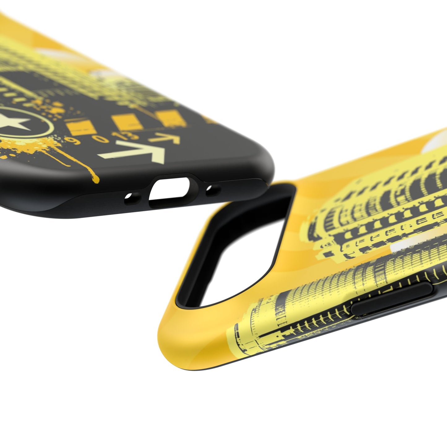 Yellow City Tough iPhone Case
