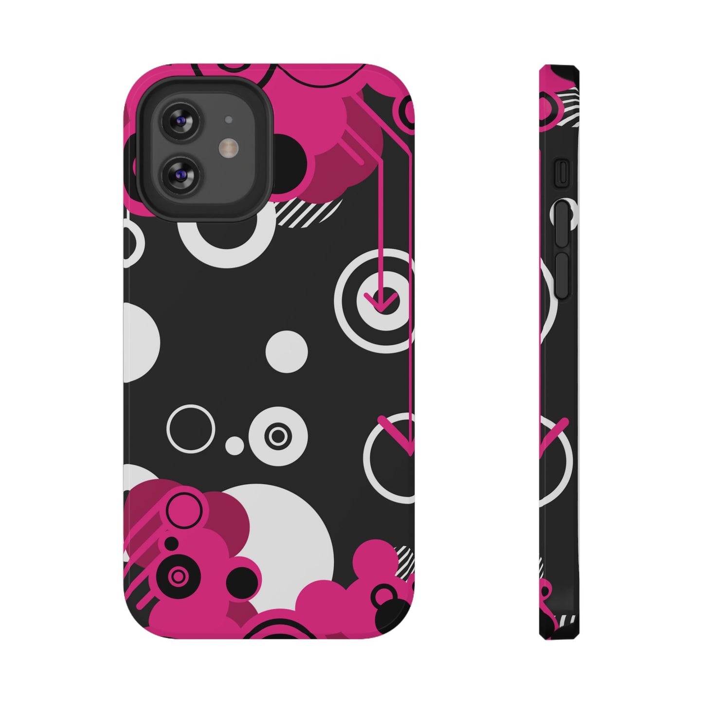 Pink Arrow Tough iPhone Case