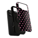 Pink Stars Tough iPhone Case
