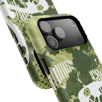 Green Echo Tough iPhone Case