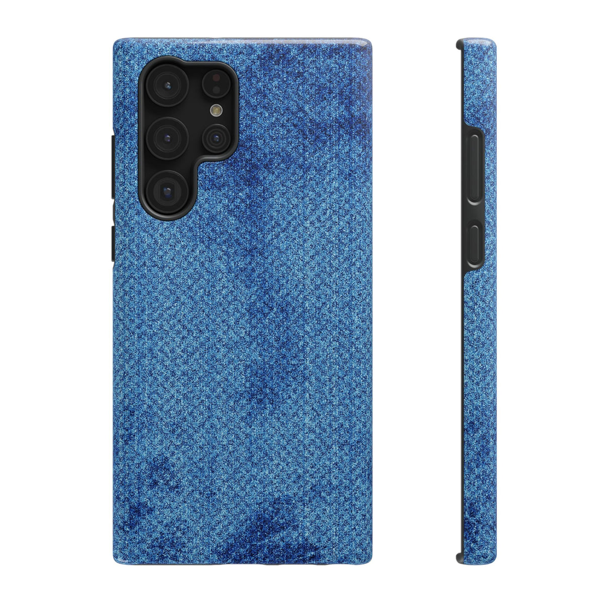 Blue Denim Tough Samsung Case
