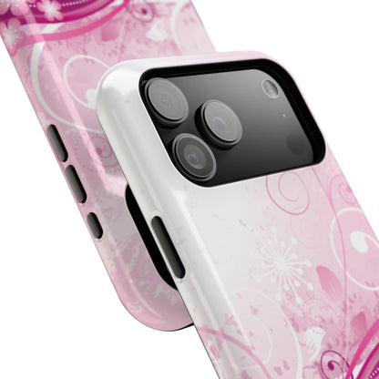 Faded Petals Tough iPhone Case