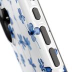 Blue Garden Tough iPhone Case