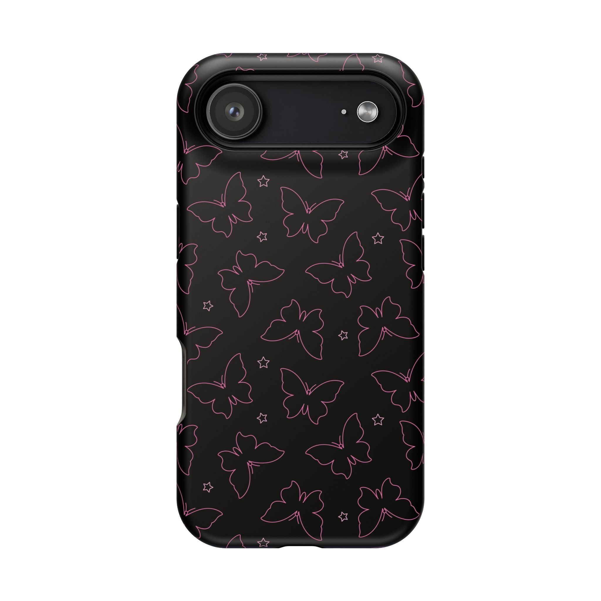 Midnight Flutter Tough iPhone Case