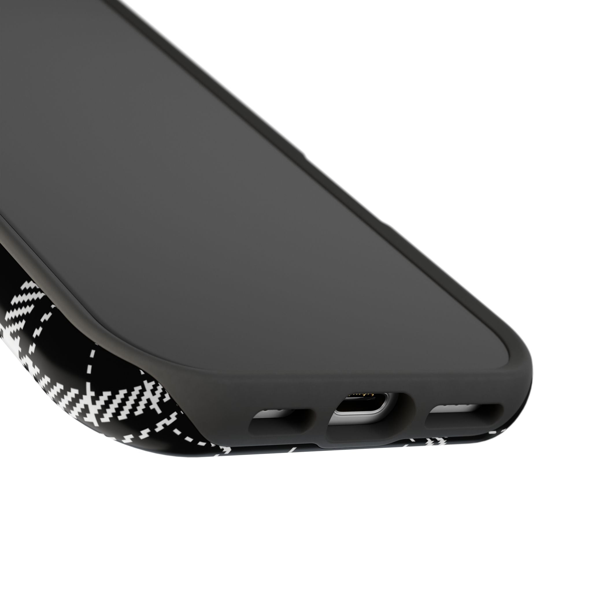 Monochrome Tough iPhone Case
