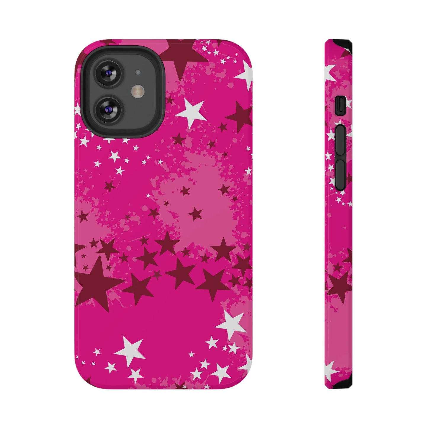 Pink Static Tough iPhone Case