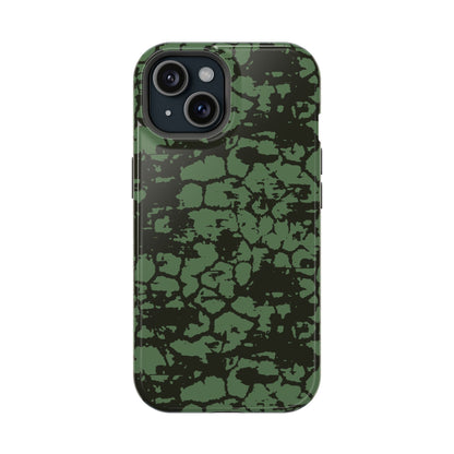 Faded Green Giraffe MagSafe Tough iPhone Case