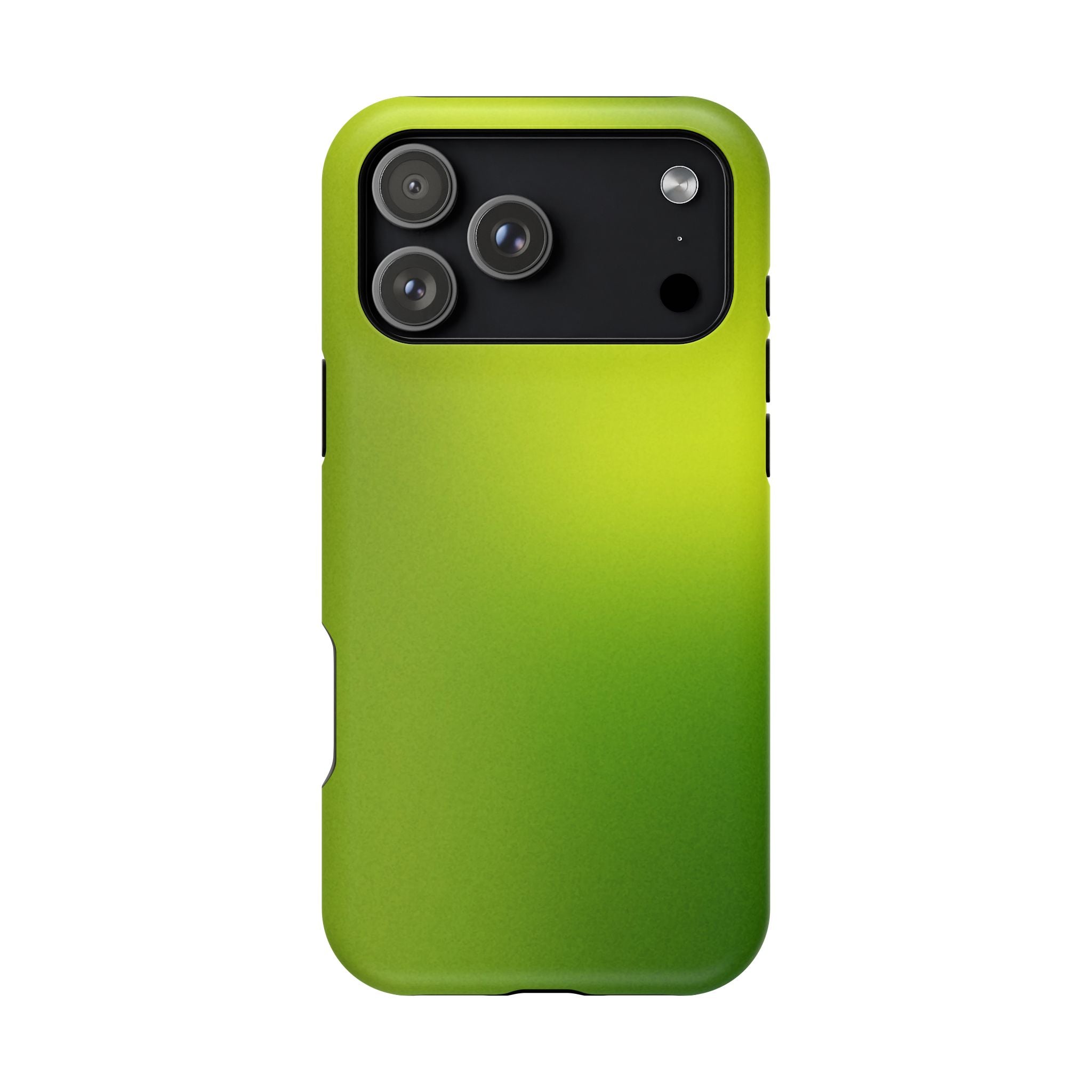 Lime Glow Tough iPhone Case
