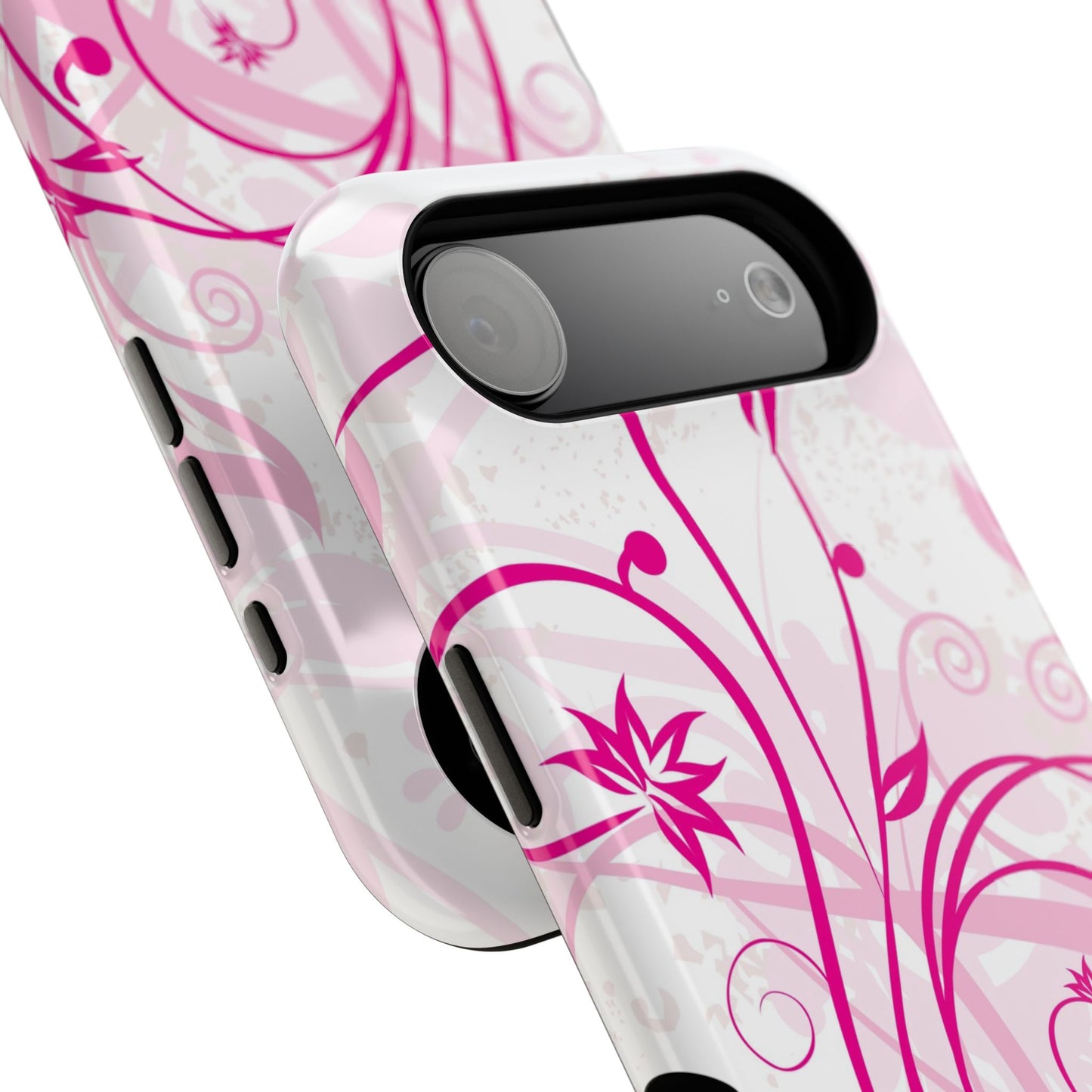 Flora Fuchsia Tough iPhone Case