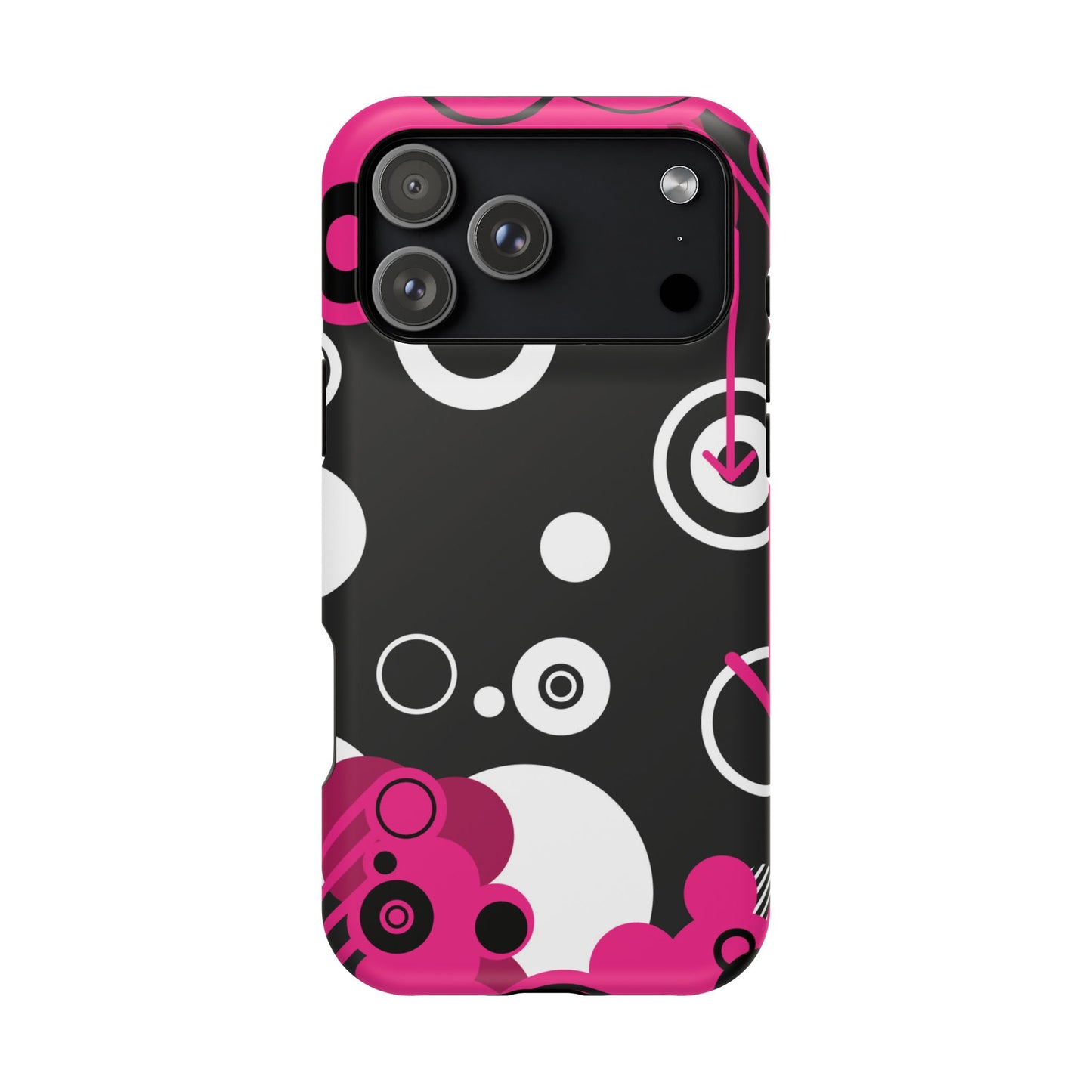 Pink Arrow Tough iPhone Case