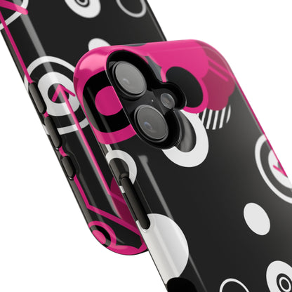 Pink Arrow Tough iPhone Case